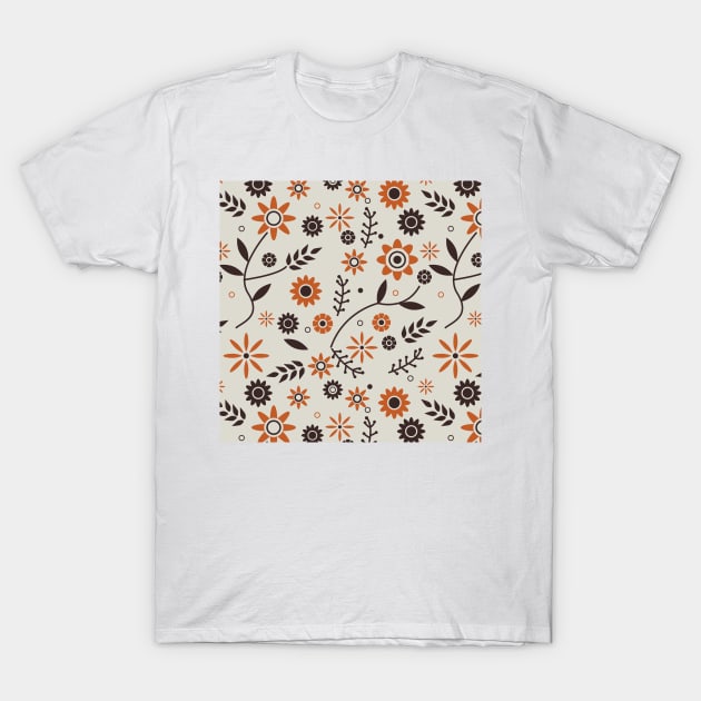 seamless floral pattern T-Shirt by Pontus Design 